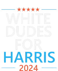 White Dudes For Harris 2024 Yupoong Adult 5-Panel Trucker Hat