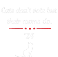 Cats DonT Vote But Their Moms Do President 2024 High Crown Mesh Back Trucker Hat