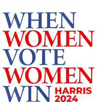 Kamala Harris Madam President IM With Her When Women Vote Valucap Bio-Washed Visor