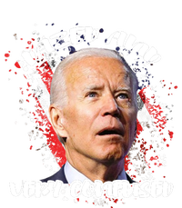 Biden Dazed And Very Confused Funny Anti Joe Biden Us Flag Tall T-Shirt