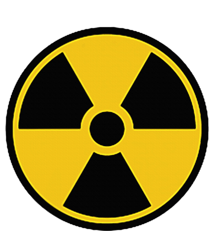 Radioactive Nuclear Warning Symbol Radiation Sign Energy Mousepad