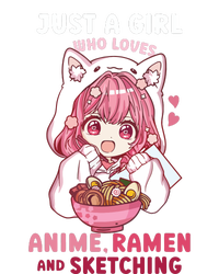 Anime Ramen Sketching Just A Girl Who Loves Anime Sketching T-Shirt