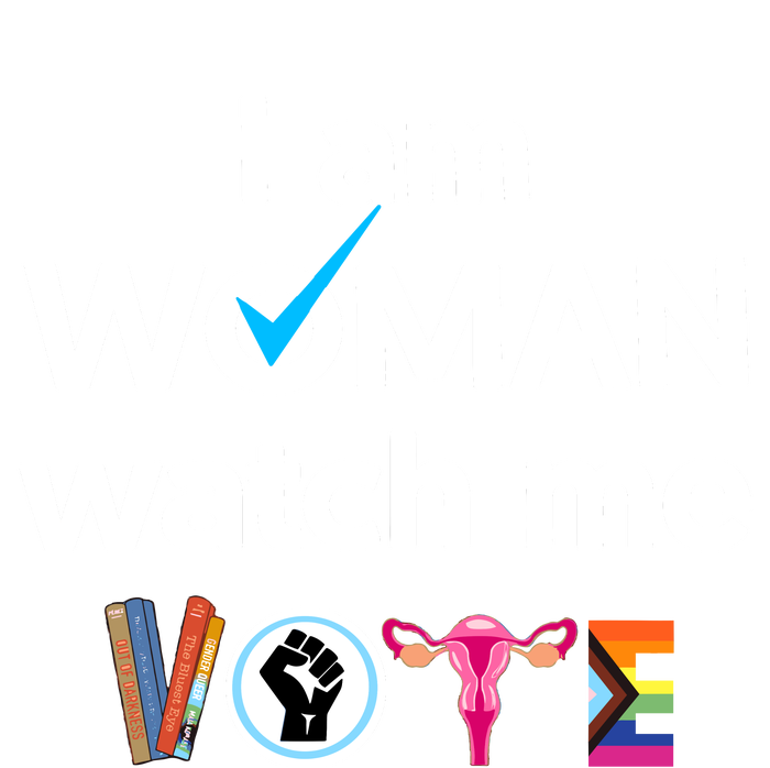 I Am Woman Watch Me Vote Toddler Fine Jersey T-Shirt