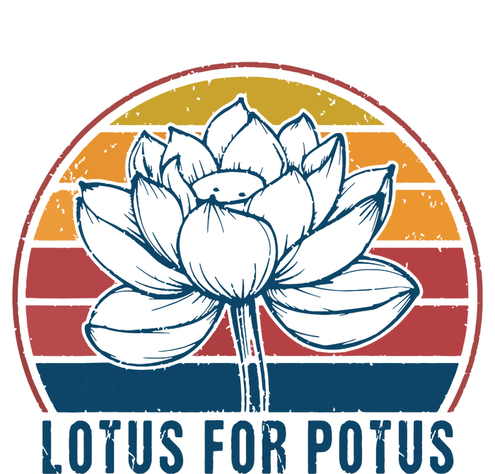 Lotus For Potus Kamala Harris 2024 Vintage Women's Perfect Tri Rocker Tank