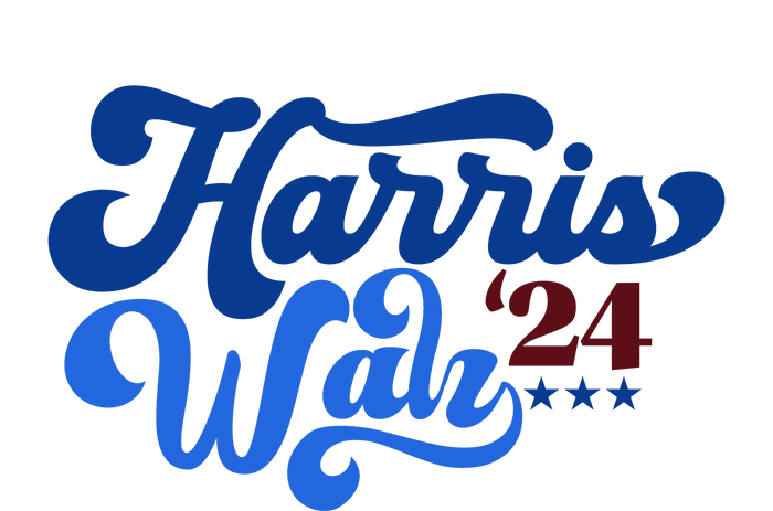 Harris Walz 2024 Retro Premium Hoodie