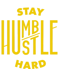 Stay Humble Hustle Hard Womens Cotton Relaxed Long Sleeve T-Shirt