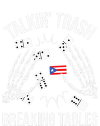 Talking Trash Breaking Tables Dominoes Lover Domino Player T-Shirt