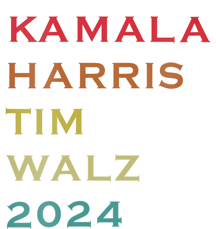 Harris Walz 2024 Kamala Harris 2024 Tim Walz 2024 Usa Fla Tie-Dye Long Sleeve Shirt