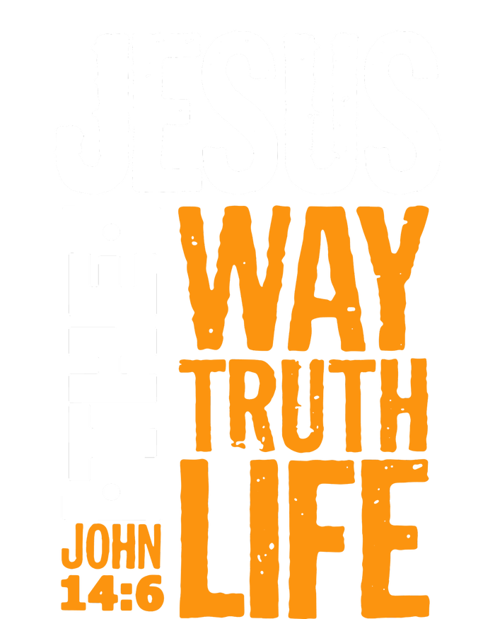 Jesus The Way Truth Life John 14:6 Sustainable Knit Beanie