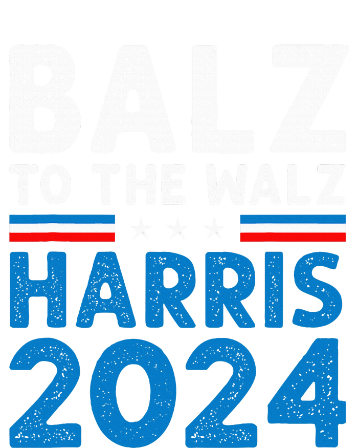 Funny Balz To The Walz Kamala Harris Tim Walz Ticket 2024 Women's Strappy Tank