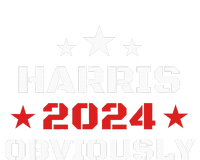 Harris 2024 Obviously Women's V-Neck T-Shirt