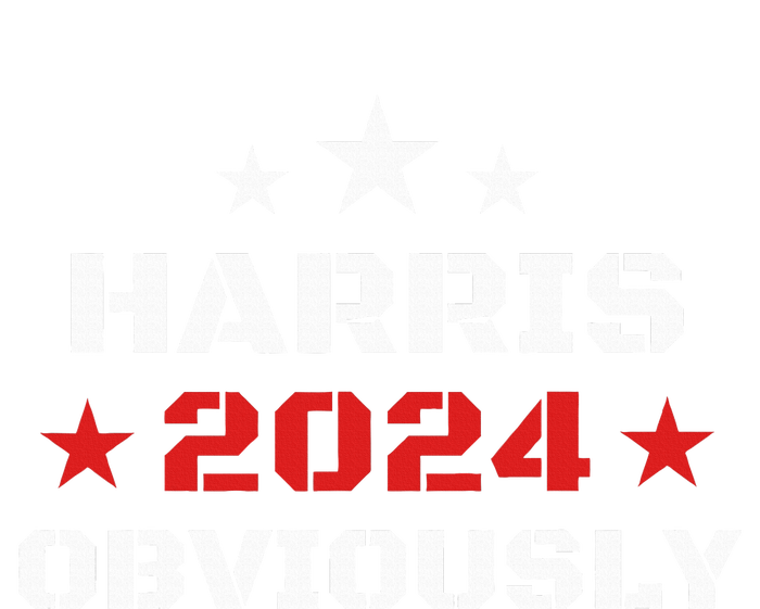 Harris 2024 Obviously Women's V-Neck T-Shirt