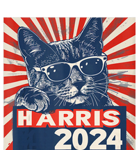 Kamala Harris For President 2024 Katmala Funny Cat Ceramic Star Ornament