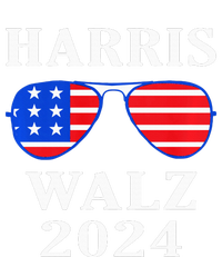 Harris Walz 2024 Kamala Harris American Flag Flexfit Unipanel Trucker Cap