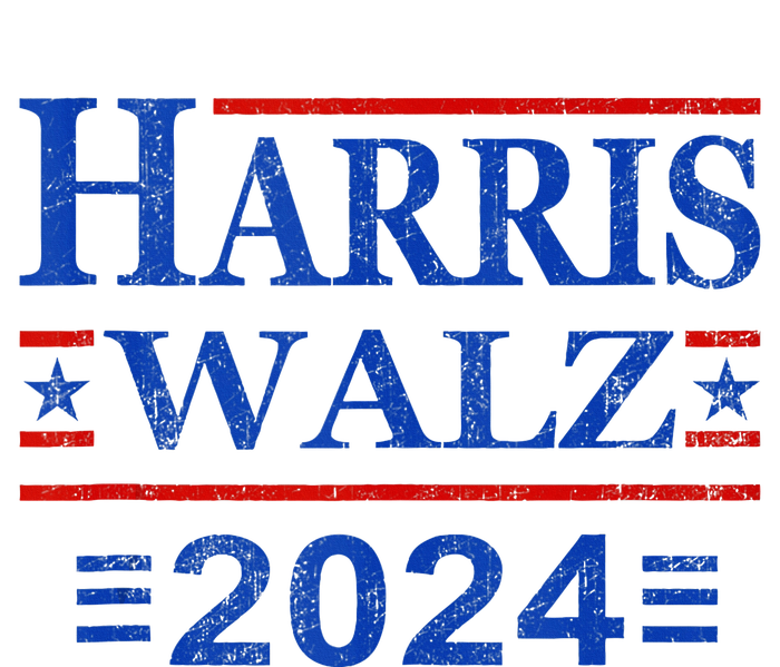 Kamala Harris Walz 2024 Harris Waltz Vp President 47th Flag T-Shirt