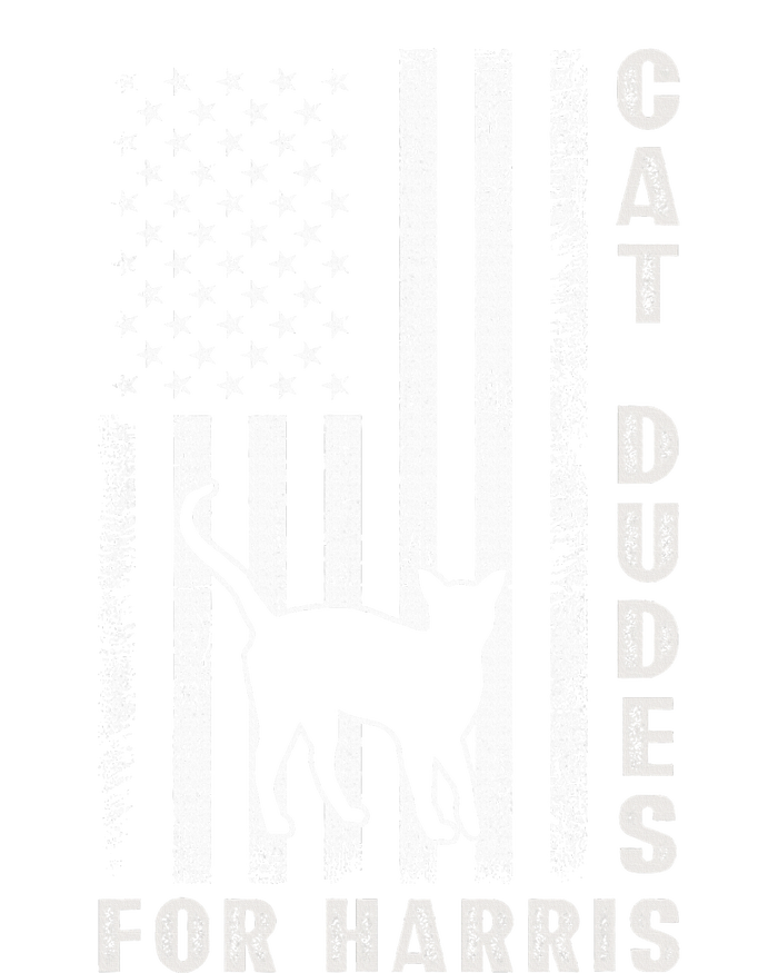 America Vote Usa Flag Cat Dudes For Kamala Harris Vote 2024 T-Shirt