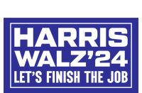 Harris Walz 2024 Let's Finish The Job Cooling Performance Crew T-Shirt