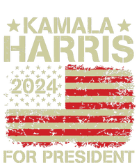 Kamala Harris 2024 For President USA-Made Snowflake Beanie