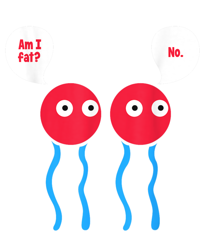 Am I Fat? Funny Lipid Cell Biology Science Pun T-Shirt