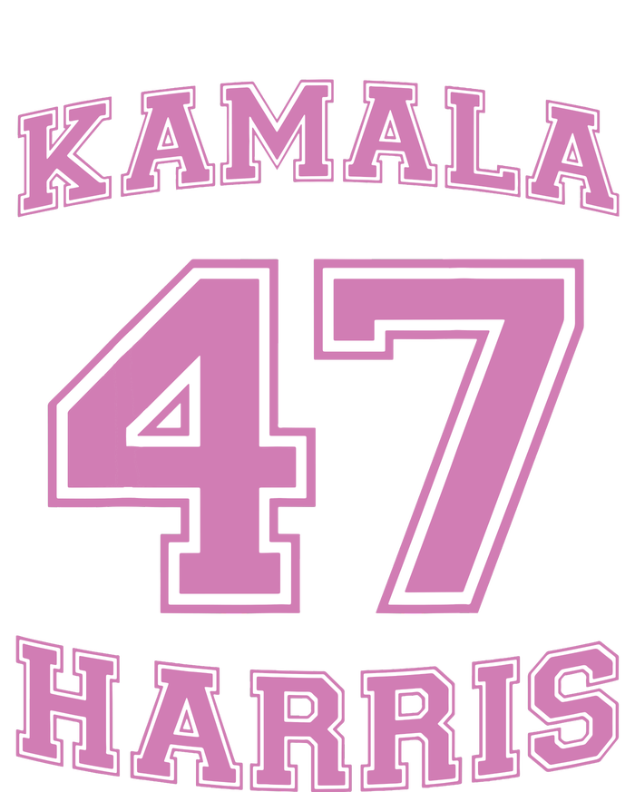 Varsity First Woman President Harris 2024 Kamala Harris 47 Flat Bill Trucker Hat