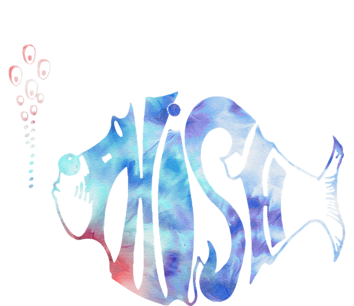 Colorful Phishjam Tiedye For Fisherman Fish Graphic Women's T-Shirt