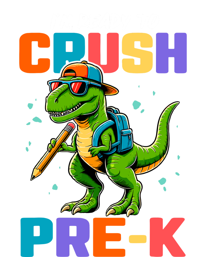 First Day Of Prek Boy Dinosaur Back To School Tank Top