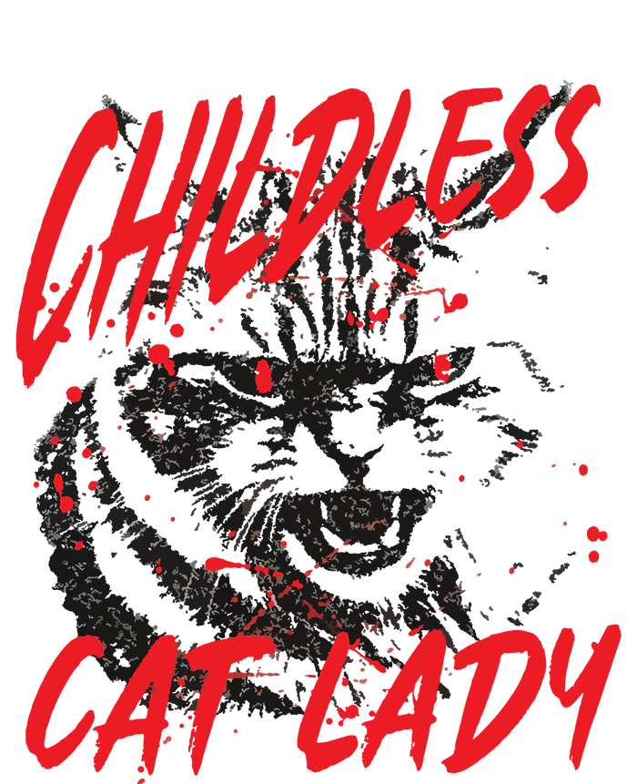 Childless Cat Lady Kamala For President 2024 T-Shirt