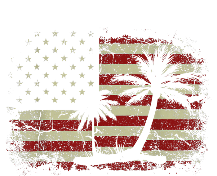 Coconut Palm Tree Comma La Kamala Harris For President 2024 USA-Made Doggie Bandana