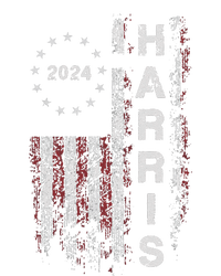 Kamala Harris 2024 For President Campaign Us Flag Vintage Gift Grommeted Golf Towel