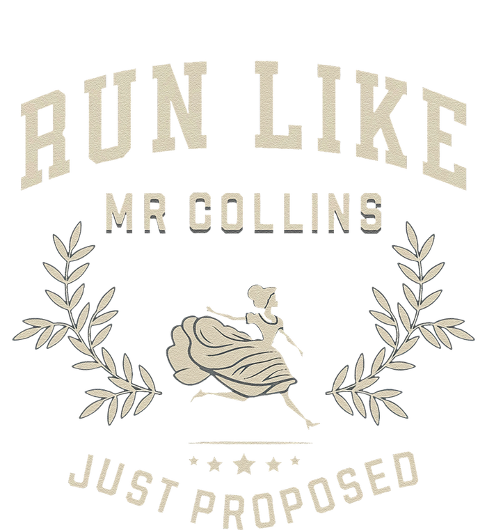 Run Like Mr Collins Just Proposed Funny Books And Running Gift Kids Long Sleeve Shirt