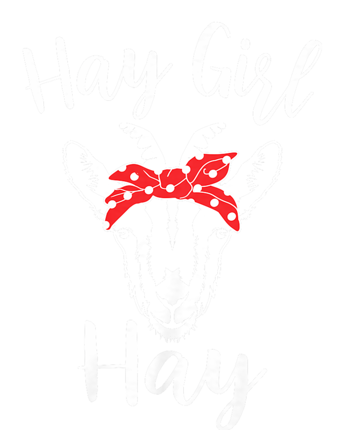 Hay Girl Hay Funny Goat Lover Baby Bodysuit