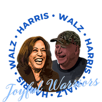 Harris Walz Joyful Warriors Walz Kamala Harris 2024 Tie-Dye Long Sleeve Shirt