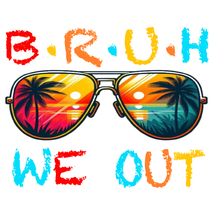 Summer Break Cute End Of School Year Bruh We Out Teachers Gift Sustainable Beanie