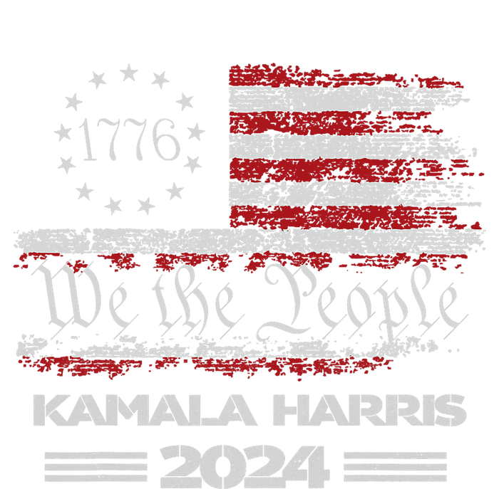 Kamala Harris Harris 2024 Us Flag Democratic President 47th Ladies Essential Flowy Tank