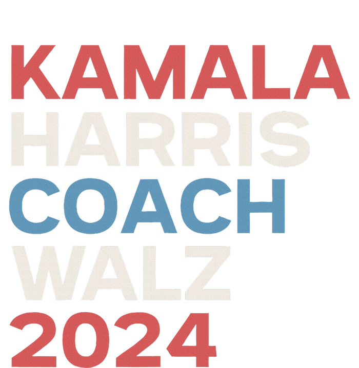 Harris Waltz 2024 Kamala Harris Coach Walz 2024 Kids Long Sleeve Shirt