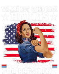 WeRe Not Going Back Vote For 2024 President Kamala Harris USA-Made Doggie Bandana