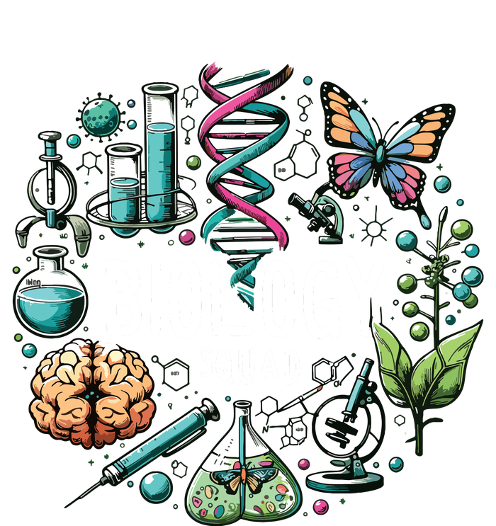 Biology Squad Scientists Biology Shirts For Biologist Drawstring Bag