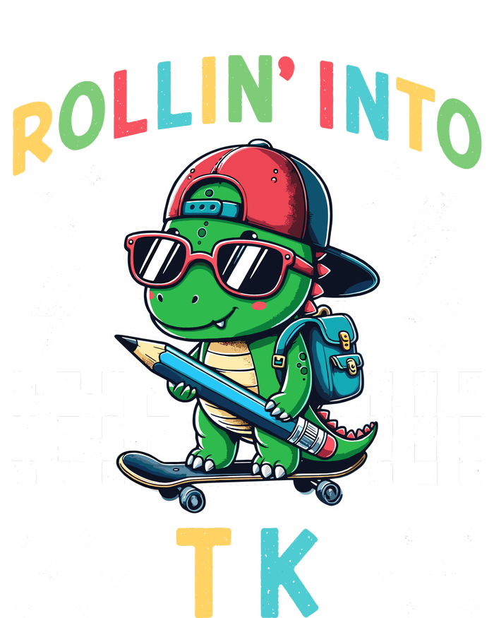 Rollin Into Tk Dinosaur First Day Of Tk I’M Ready For Tk Tall Long Sleeve T-Shirt