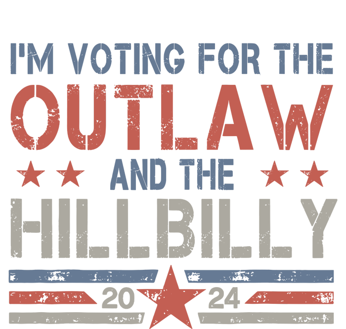 Trump Vance 2024 Donald Trump J.D. Vance Outlaw Hillbilly T-Shirt