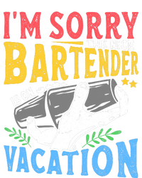 IM Sorry The Nice Bartender Is On Vacation Funny Bartending Long Sleeve Pajama Set