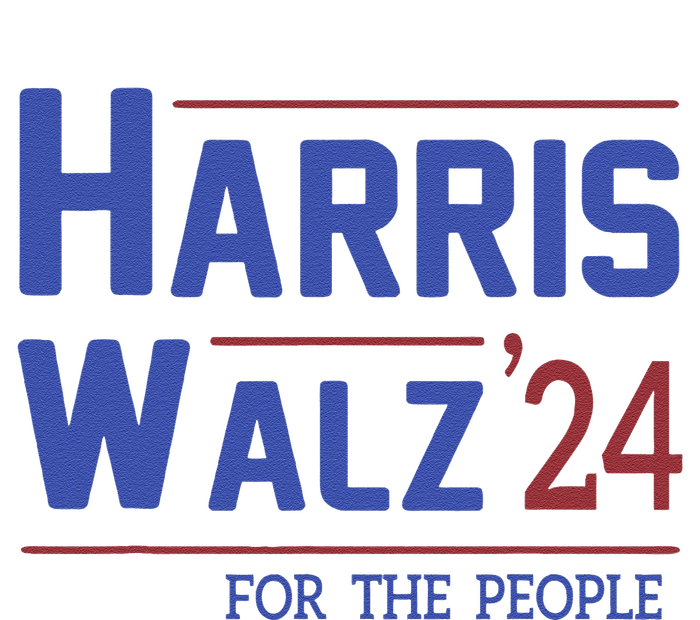 Harris Walz 2024 President American Flag Kamala Harris Waltz Yupoong Adult 5-Panel Trucker Hat