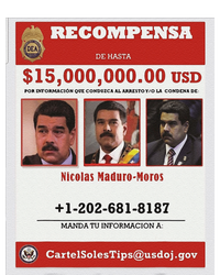 Venezuela 2024 Reward Poster