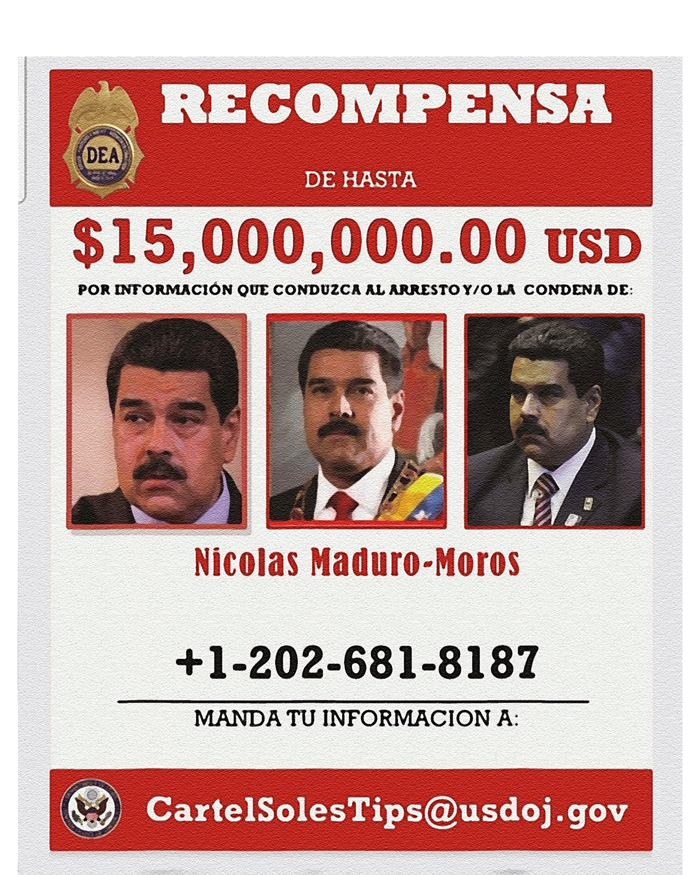 Venezuela 2024 Reward Poster