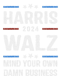 Harris Walz Waltz 2024 Mind Your Own Damn Business Wool Snapback Cap