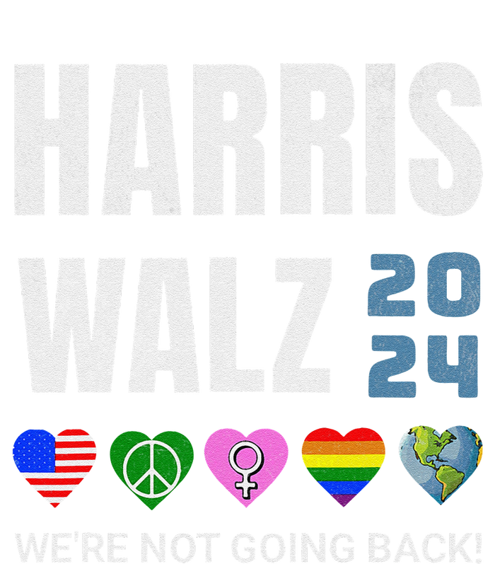 Harris Walz 2024 Not Going Back Rights Lgbtq Vote T-Shirt