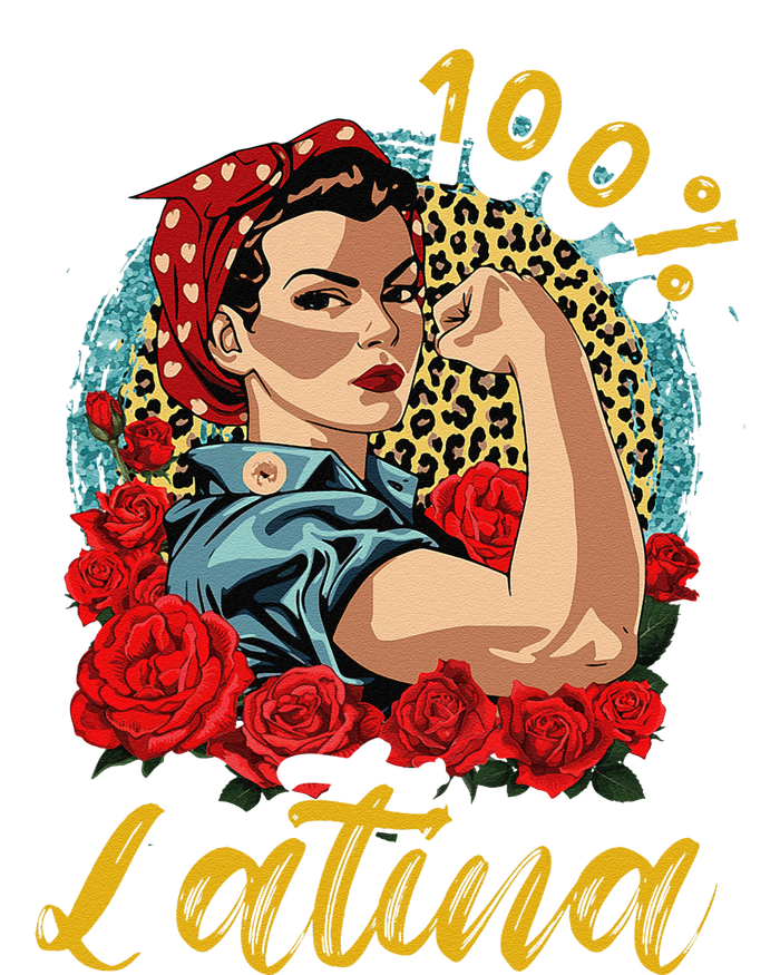 100 Percent Latina Hispanic Heritage Month Latin Women Coaster