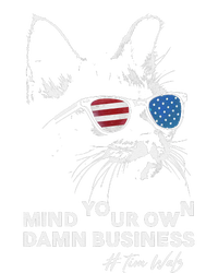 Walz Mind Your Own Damn Business Harris Waltz Cat Lady Softstyle Adult Sport Polo