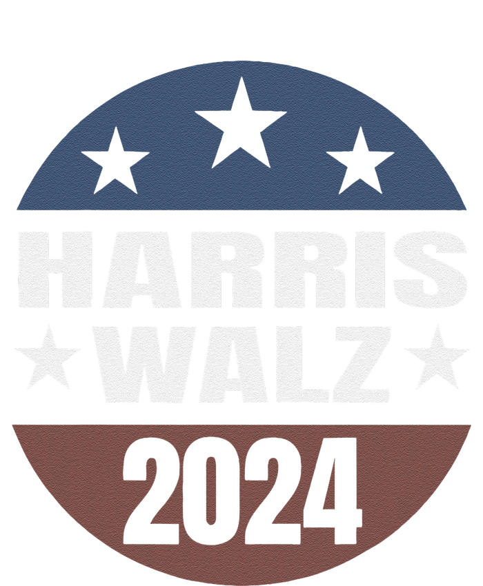 Harris Walz 24 Vote Kamala Harris Tim Waltz 2024 Round Retro Doggie Tank