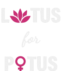 Lotus For Potus Kamala Harris Women Right President Womens CVC Long Sleeve Shirt