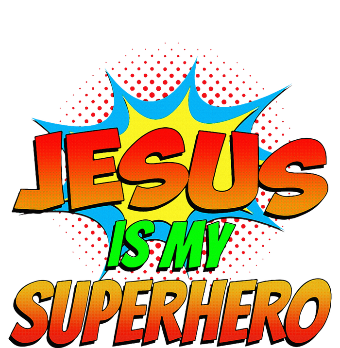 Jesus Is My Superhero Comic Book Christian Religious Easter Tall T-Shirt